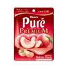 Kanro Pure Gummy Премиум Белый персик из Яманаси 54г