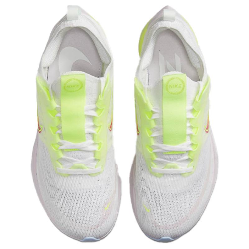Nike Женские кроссовки Zoom Fly 4 Белые Вольт повседневные DN2658-101
