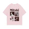Мужская и женская футболка с графическим принтом Mitski, удобные футболки, The Last Words of A Shooting Star, уличные топы
