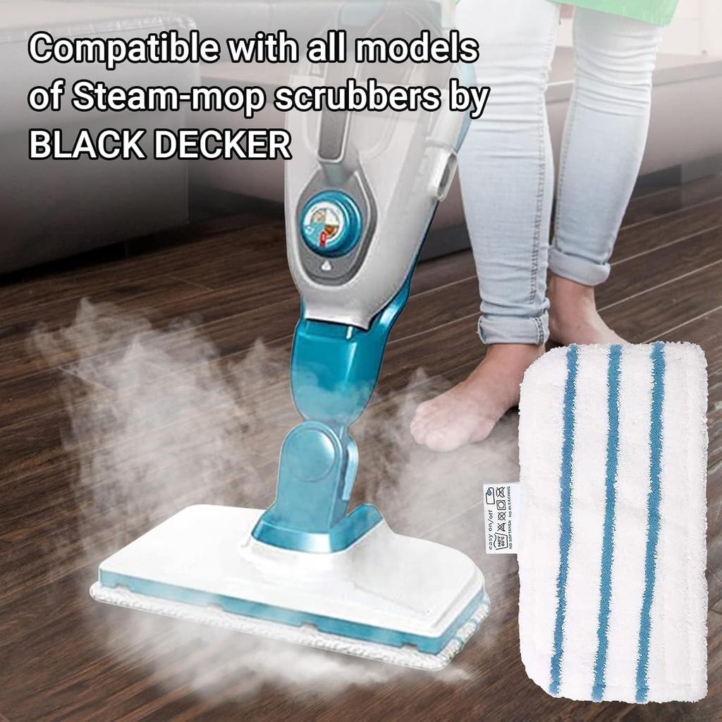 Сменные насадки для паровой швабры, совместимые с паровыми швабрами Black+Decker FSM1630, FSM1616, FSMH13E5, FSM1321, FSM1605, FSMH13151SM, FSMP20, FSM1620
