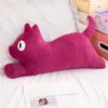 40/60/80CM Cuddly Shadow Colour Cat Plush Pillow Doll Cartoon Stuffed Cat Plushie Girl's Toys Sofa Bed Room Decoration