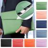 Leather Leather File Folder Large Capacity Briefcase Stationery Dustproof File Bag School Office