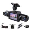Full View Car Dashcam System 360 Panoramic Recording 4k Definition 1080p