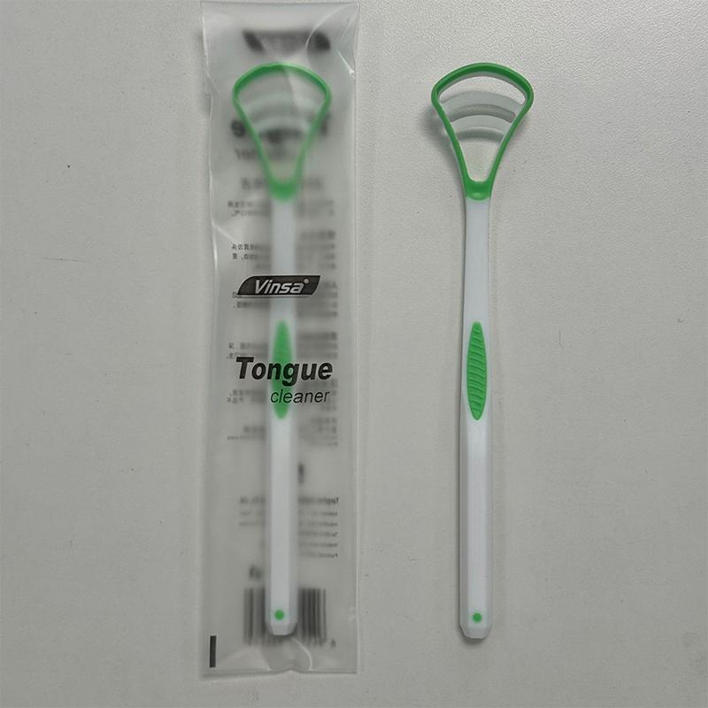 Silicone Tongue Scraper 1PCS Ergonomic Grip for Daily Oral Health Effortlessly Cleans Tongue Surface