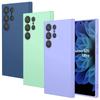 Горячие продажи легкий красочный чехол для Samsung Galaxy S25 UItra S24 S24 UItra S22 S23 UItra Оригинальная силиконовая мягкая задняя крышка