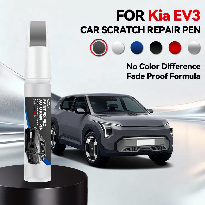 Car Paint Repair Pen For KIA EV3 Paint Scratch Repair Accessories Black 9B Green Grey Orange 06 White Pearl U4 Black 9B