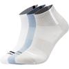 Li-Ning AWSU413 Унисекс спортивные короткие носки (Упаковка из 3 пар)