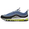 Air Max 97 OG Atlantic Blue Мужские кроссовки Напряжение-Желтый металлик-Серебристый Черный DM0028-400