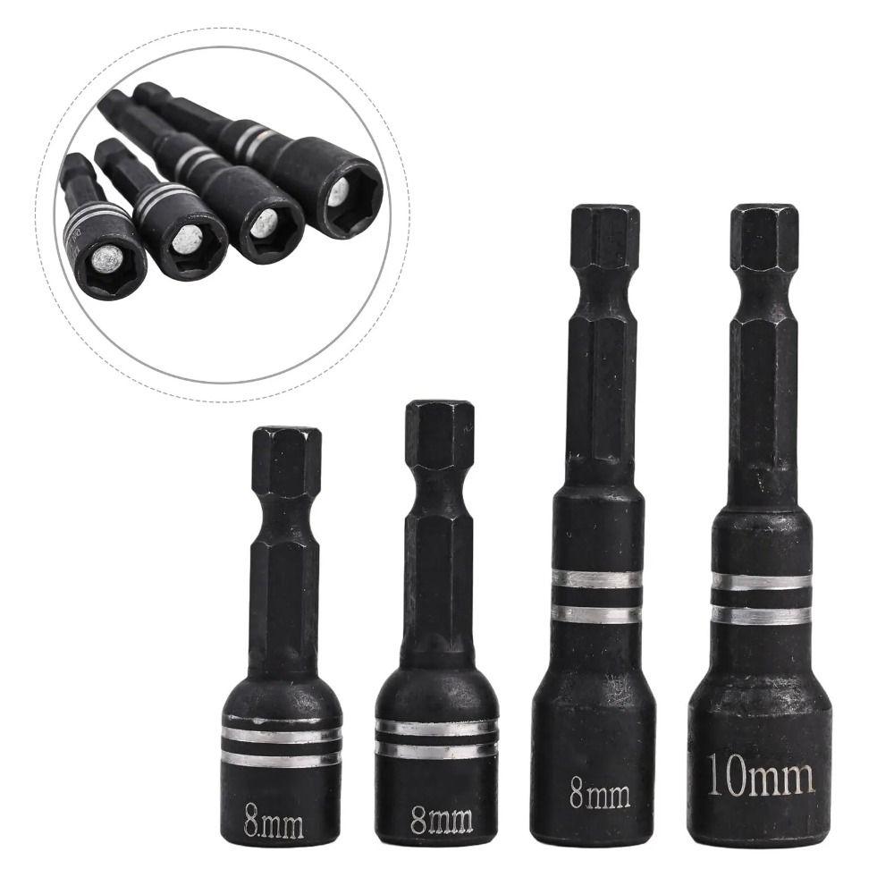 8mm Socket Bit DIY Socket Wrench Magnetic Nut Screwdriver for Power Drills Drivers Socket Kit