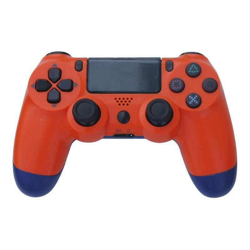Беспроводной Bluetooth-контроллер для PS4, геймпад с двойной вибрацией и световой панелью для консоли PS4