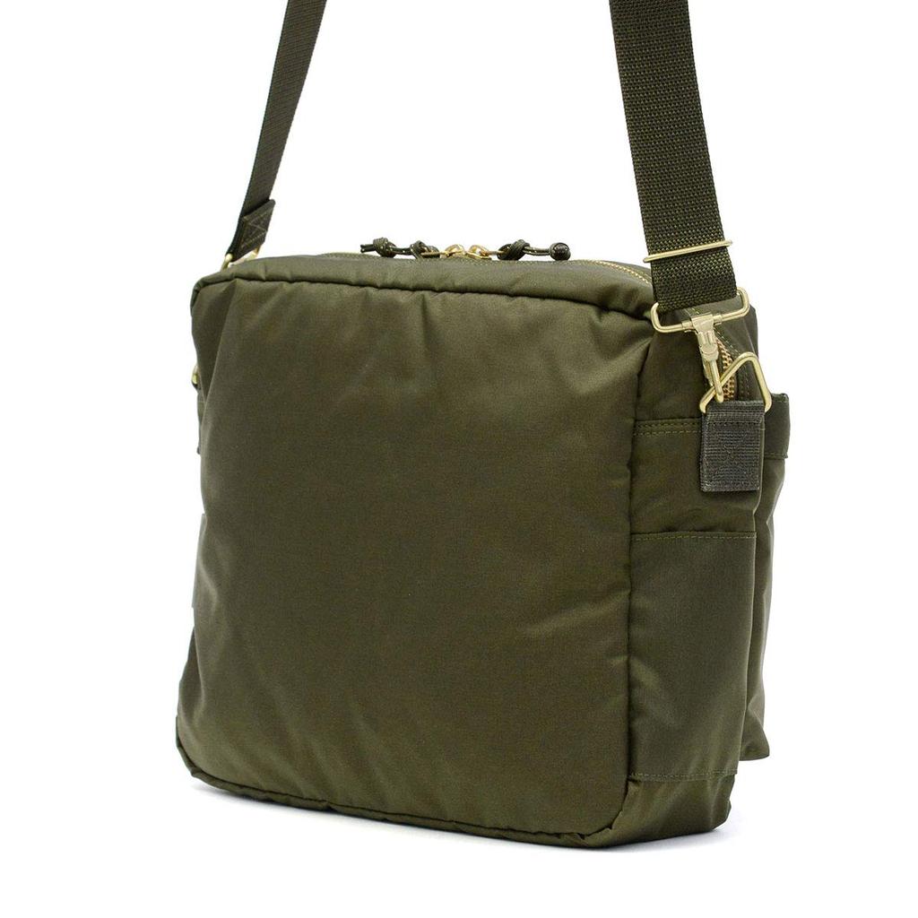 Горизонтальная сумка через плечо Porter Force (Оливково-серый)