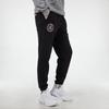 Jordan Air 23 Running Training Print Fleece Lined Foot Length Style Knitted Sweatpants Men's Black CV3162-010