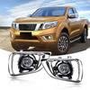 Светодиодные противотуманные фары для Nissan Navara Frontier NP300 2015-ON, противотуманные фары на передний бампер автомобиля, дневные ходовые огни, автомобильные аксессуары 12 В