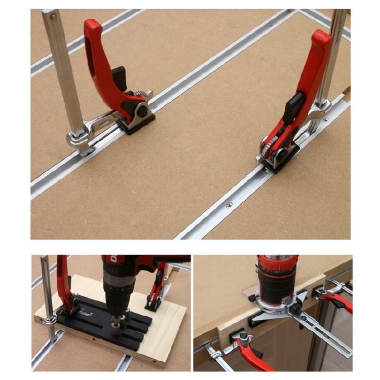 T-Track Aluminium Woodworking Table Cutter Guide Rail T Slot Tracks Miter Gauge Track Slot Chutes Miter Slider Woodworking