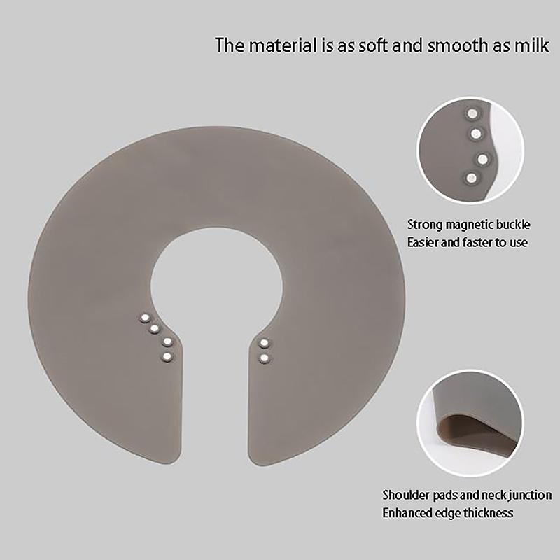 Парикмахерская силиконовая парикмахерская накидка, водонепроницаемая накидка для окрашивания волос, наплечная накидка