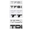 3D ABS Black TFSI Logo TDI TT Car Trunk Emblem Badge Sticker Accessories