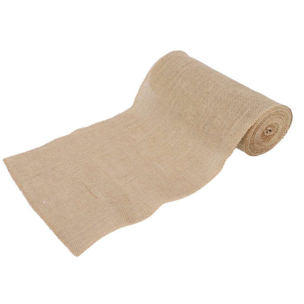 Рулон мешковины джутовая лента ручной работы мешковина ткань своими руками свадебные принадлежности для рукоделия 10 метров 30 см