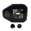 Мотоциклетная TPMS с компасом, пылезащищенная, простая установка, термостойкая, энергосберегающая, ЖК-дисплей