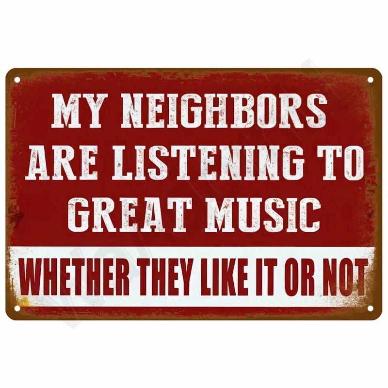 Винтажная металлическая пластина Жестяная табличка Тарелки Бар Ретро Металлическая вывеска Настенное искусство Мурал Эстетичные предметы декора для комнаты дома Постер Украшение для гаража