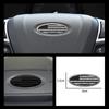 Interior Car Decor American US Flag Symbol Logo Car Steering Wheel Cover Center Sticker For Focus Fiesta Fusion Mondeo Kuga