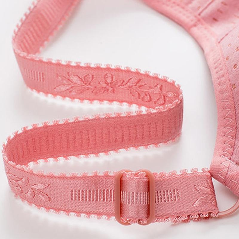 Традиционный мамин большой размер из чистого хлопка, удобный дышащий гладкий бюстгальтер с тонкой чашкой для среднего возраста и пожилых людей