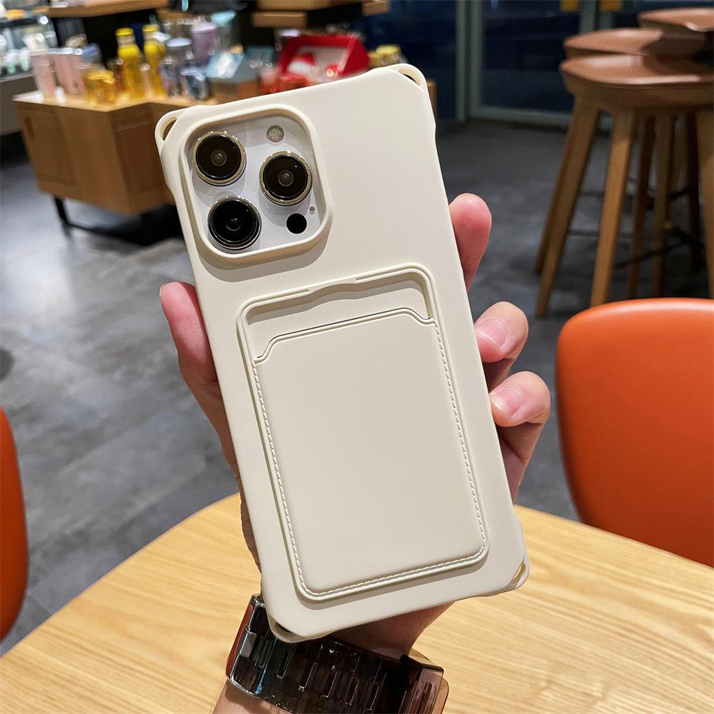 Чехол для телефона Apple 17PROMAX с защитой от падения по углам, силиконовый чехол-кардхолдер 13PRO подходит