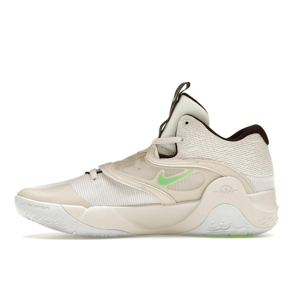 Nike KD Trey 5 X Light Orewood Green Strike Мужские кроссовки Серый Фантом Светло-Орехово-Коричневый DD9538-014