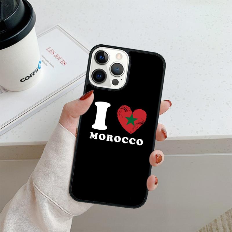 Morocco Maroc Moroccan Flag Phone Case For iPhone 17 Air 16 pro max 15 14 plus 12 13 Shell Cover coque