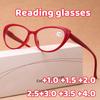 High Definition Women Cat Eye Presbyopic Glasses Anti-Blue Light Reading Eyewear Computer Anti-reflective Eyeglasses