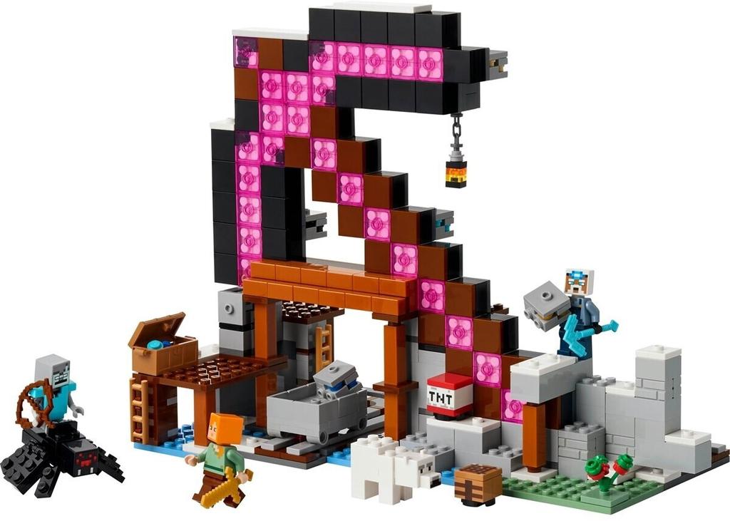 LEGO Конструктор Дом Minecraft – Шахта с киркой (21277)
