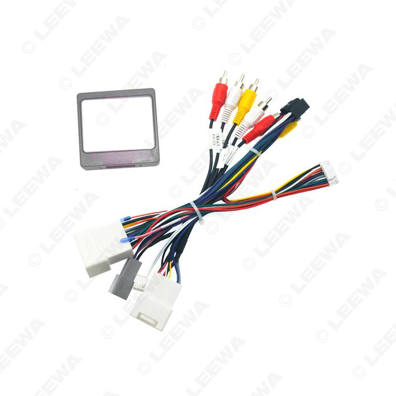 Power Cable & Protocol Box for 2014-2016 Mitsubishi Outlander/Pajero 16P Android Screen