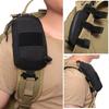 Тактическая MOLLE EDC Нагрудная плечевая сумка: Уличный органайзер и чехол для телефона