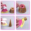 Игра с мороженым, игровой набор с мороженым, сладкие угощения, игрушка для салона мороженого, десерт, башня с мороженым, балансирующая игра, ролевая игра, еда для детей, подарок на день рождения