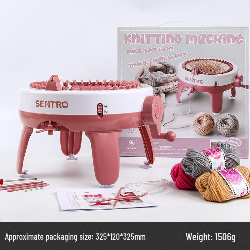 Новое поступление: Детская вязальная машина с 48 иглами - большой звездчатый цилиндр для вязания шерсти