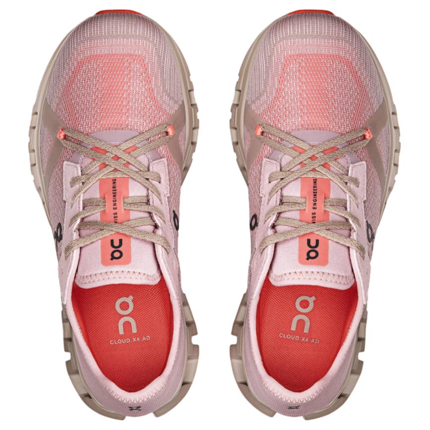 Кроссовки Cloud X 4 AD Mauve Salmon Женские Розовые 3WF10173094