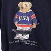 Polo Ralph Lauren Свитшот с длинным рукавом S Логотип медведя темно-синий Детский Б/у