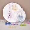 10pcs Transparent Flower Bead Caps Multi-Petal Wind Bell Beads Petal Charms Beads  Earring Jewelry