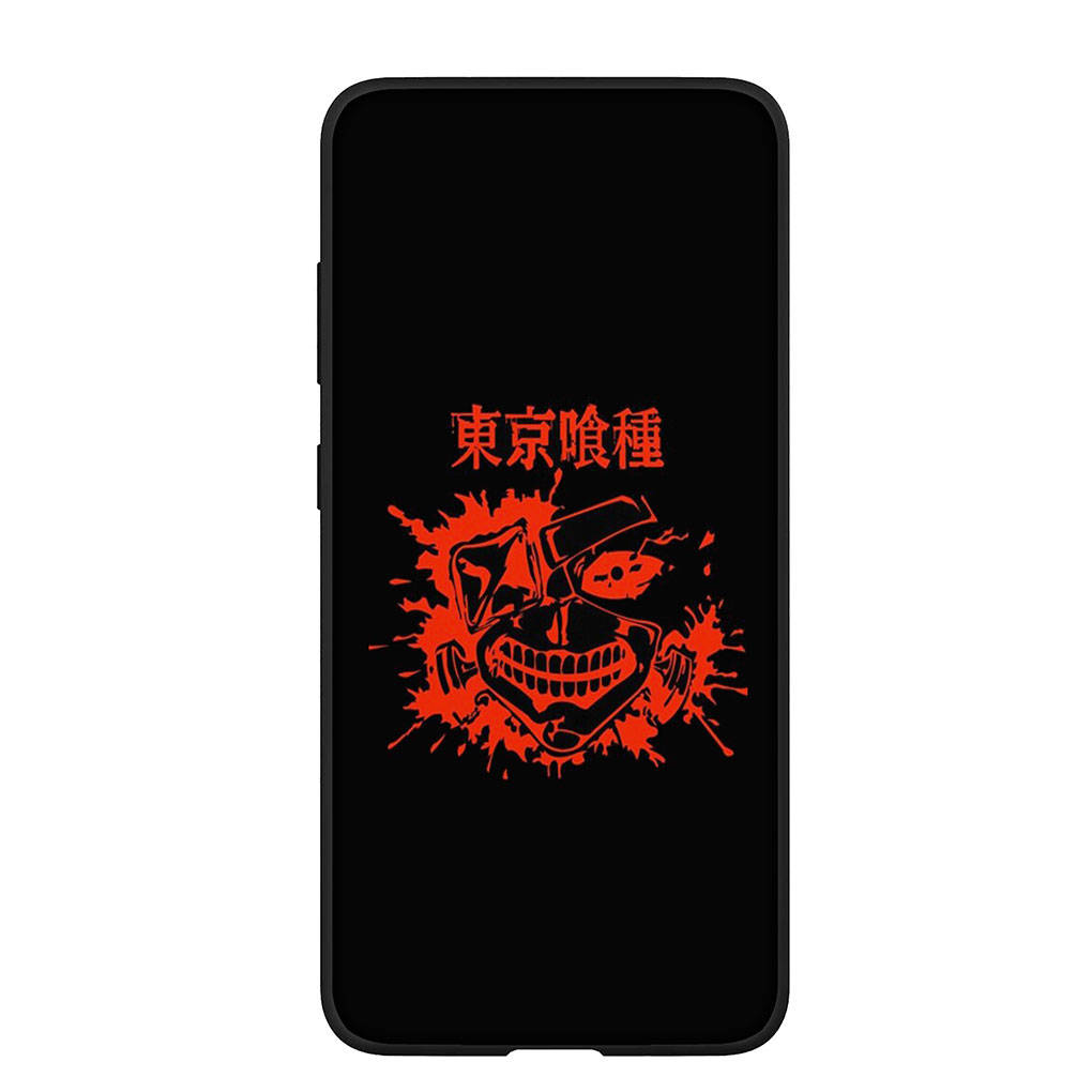 Чехол для телефона Samsung Galaxy S25 S24 S23 iPhone 16 15 Xiaomi Redmi Note 14 13 12 16E 11 Pro Max OPPO Moto Huawei Cartoon Tokyo Ghoul Ken Kaneki Cover