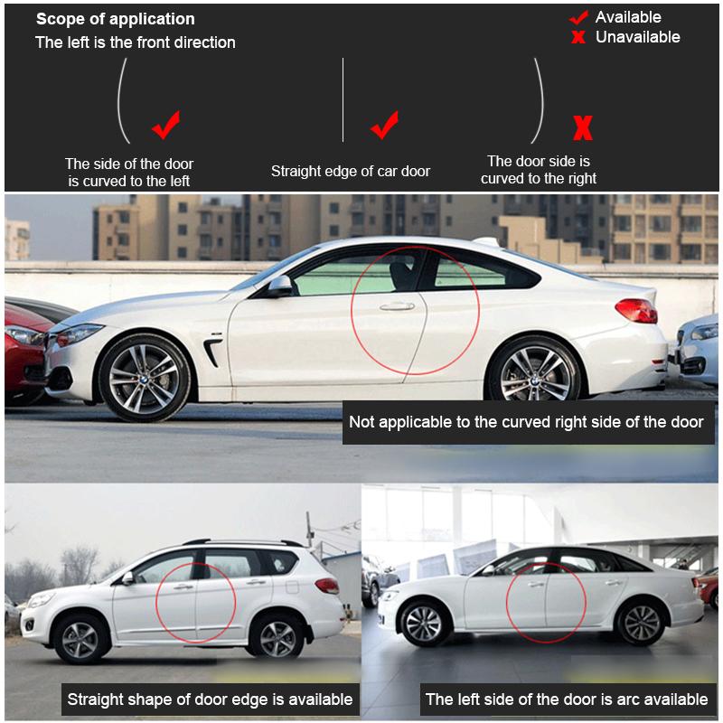 Защитная полоса для бампера двери автомобиля, защита от царапин для Peugeot 307 206 308 407 207 3008 406 208 508 301 2008 408