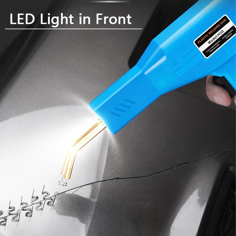 50 Вт Горячая пластиковая сварочная горелка с 200/1000 шт. сварочных гвоздей для ремонта бампера автоматический электрический сварочный аппарат портативный