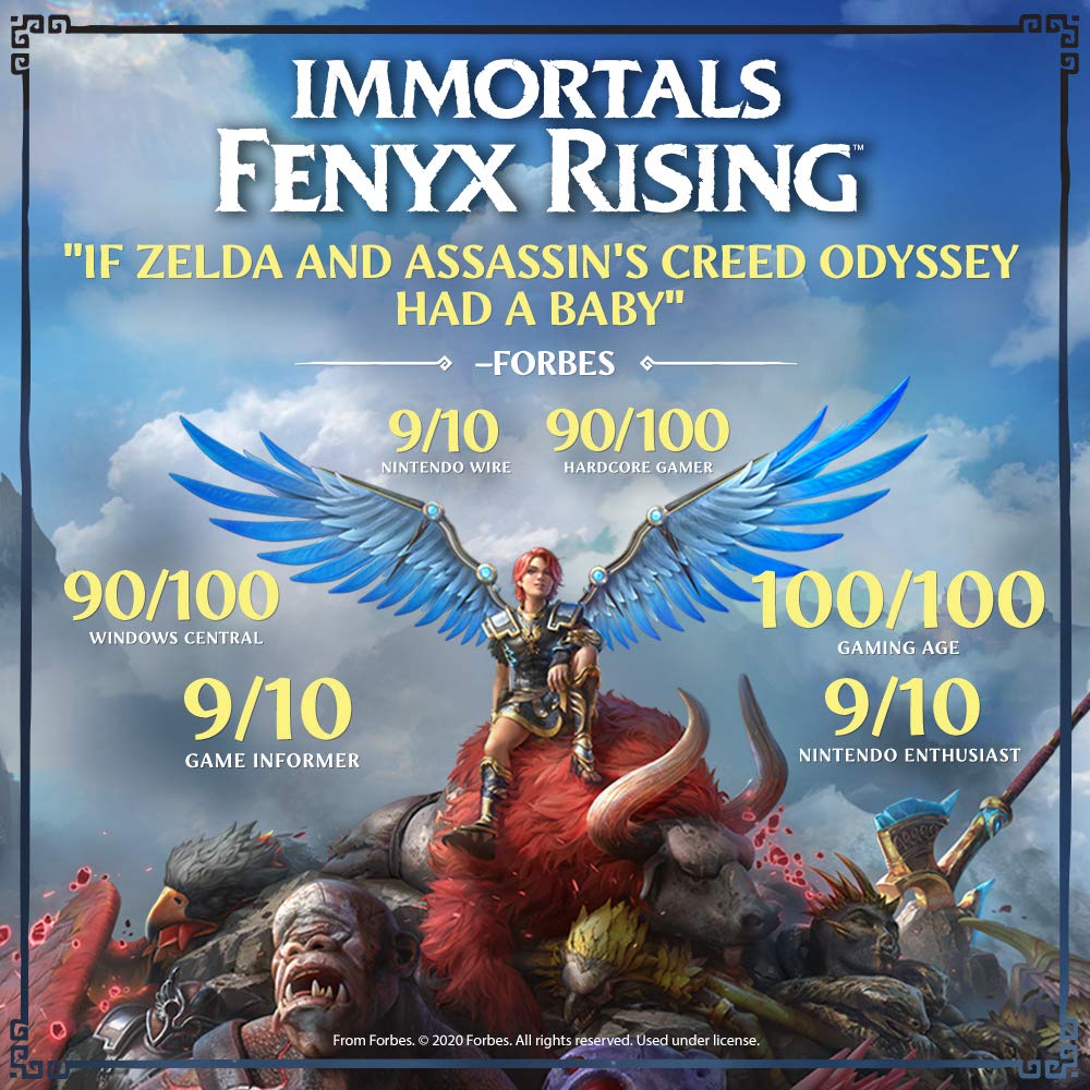 Immortals Fenyx Rising North PS4 (Import America) -