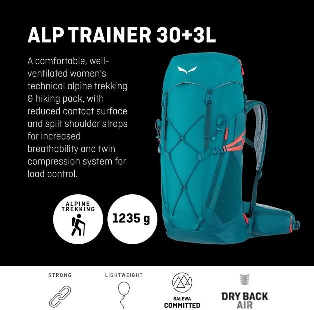 Рюкзак Salewa Alp Trainer 30+3 shadow (Damen) (00-0000001229-3898)