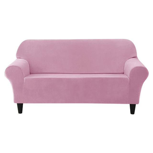 1/2/3-местный чехол для дивана в европейском стиле, мягкие бархатные эластичные чехлы для диванов для гостиной, моющиеся анти-грязные защитные чехлы для мебели