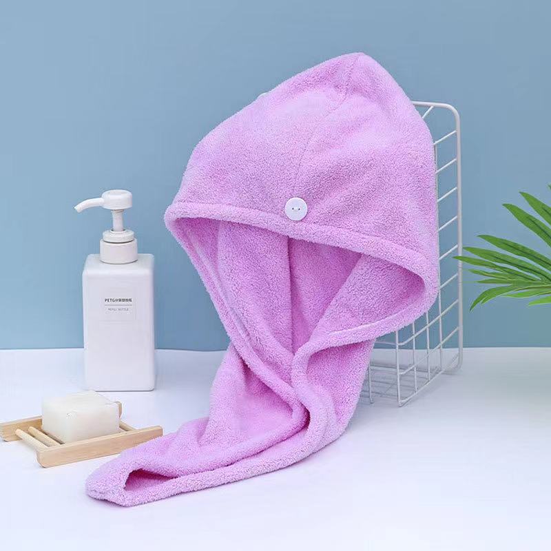 Microfibre After Shower Hair Drying Wrap Womens Girls Lady's Towel Quick Dry Hair Hat Cap Turban Head Wrap Bathing Accessories