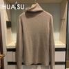 High-neck Jumper Women's Autumn and Winter Pullover Short Section of Bright Silk Hundred with Wool Knitted Bottoming Shirt Underwear Tops