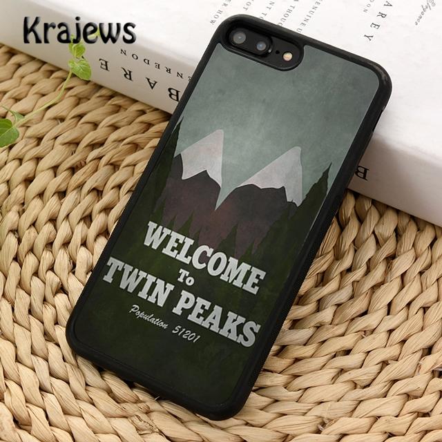 Krajews Twin Peaks Fire Walk With Me Phone Case Cover For iPhone 17 Air 16 15 14 plus 11 12 13 pro max coque Fundas