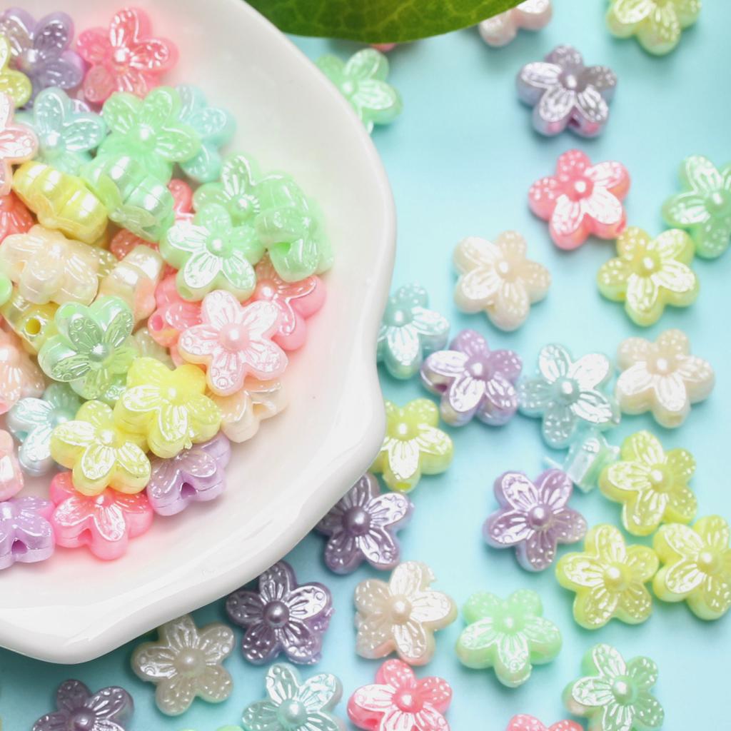 Аксессуары ручной работы ручной работы Материалы «сделай сам» Смешайте цвета Цветы 150/200 шт. Бусины-бабочки Браслет Ожерелье Мода Макарон Цвет Любовь