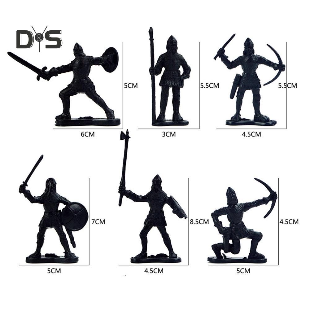 Играйте с собой Мини-воины Древние фигурки солдат Статическая модель Детская игрушка