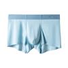 MIIOW 1Pcs Sexy Seamless Boxer Men Underwear Ice Silk Graphene Antibacterial Boxershorts Underpants Panties Underware Trunks L-5XL