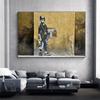 Banksy Art Abstract Portrait Canvas Street Pop Art Posters and Prints Paintings On The Wall Pictures for Home Living Room Decor